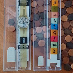 1996 Special Edition Atlanta Olympics Swatch Watch GK209SL